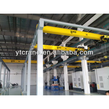 5mt single girder overhead crane bridge crane